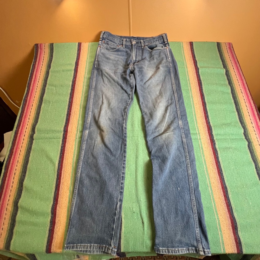 Levis 511 Slim Jeans Mens 32x34 Blue WaterLess Stretch Denim Pants